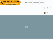 Tablet Screenshot of danthepainter.net
